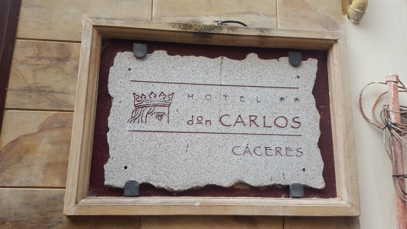 卡塞雷斯唐卡洛斯酒店-浴室