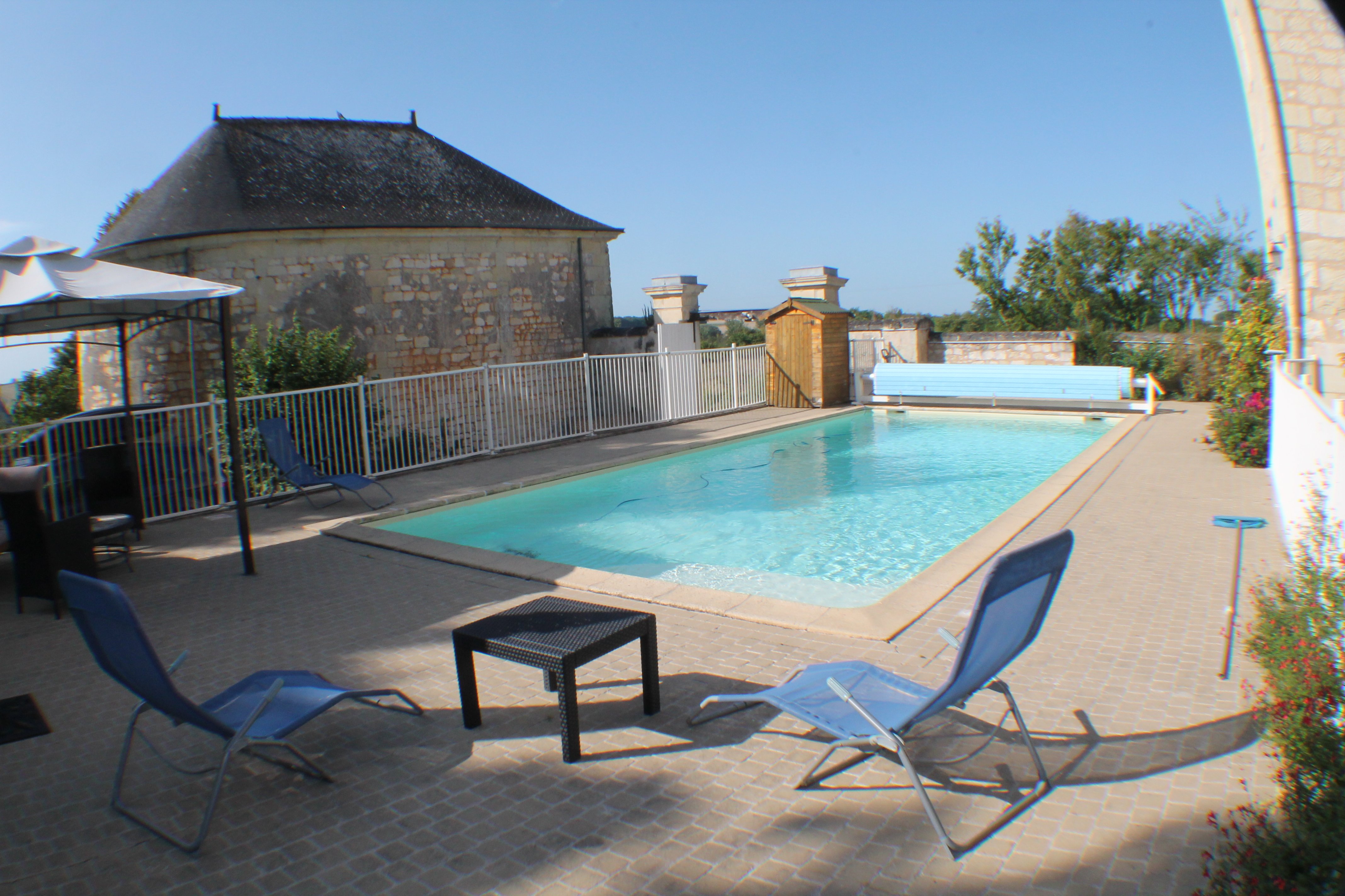 Manoir de l'Abbaye-泳池