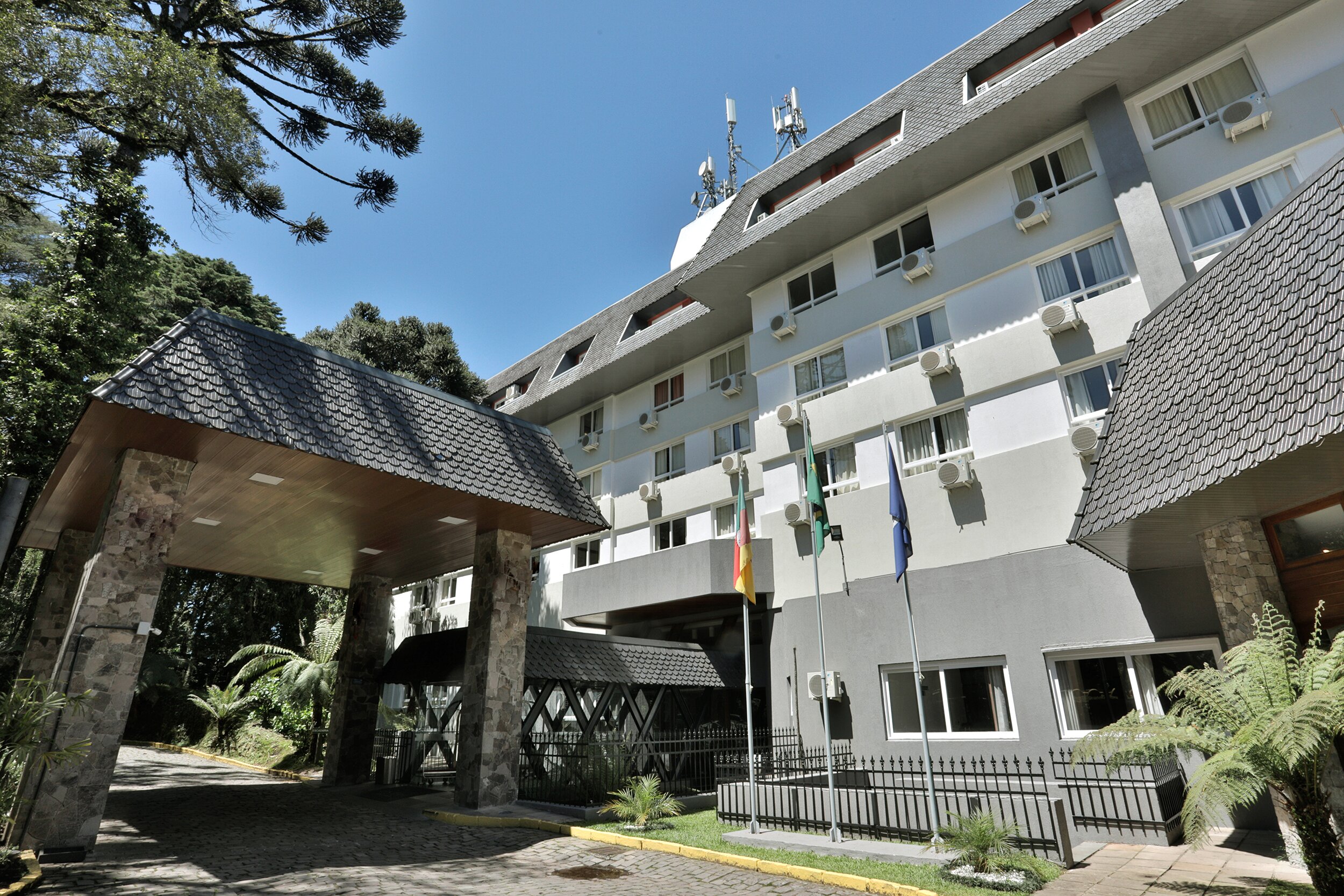 Tri Hotel Canela-浴室