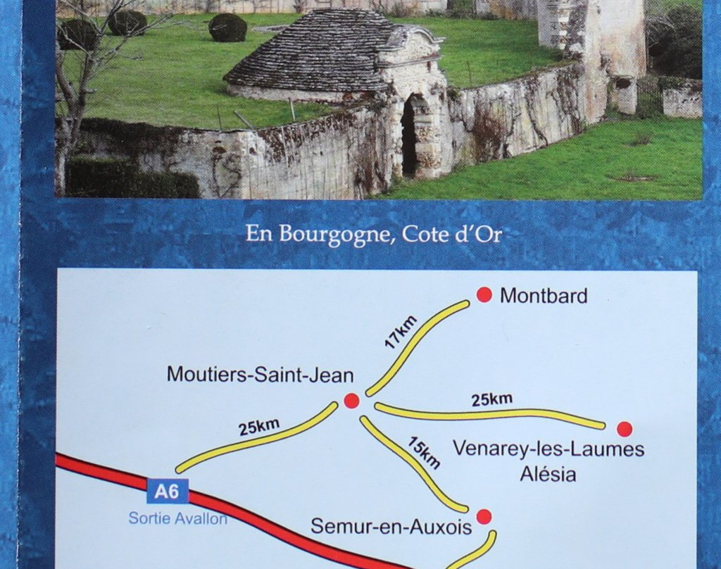 Château Abbaye de Moutiers Saint Jean景点图片