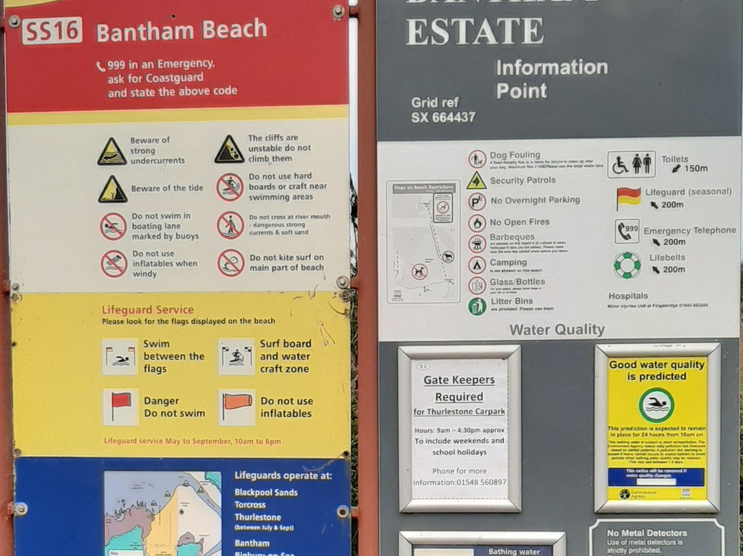 Bantham Beach and estate-Bantham必去景点