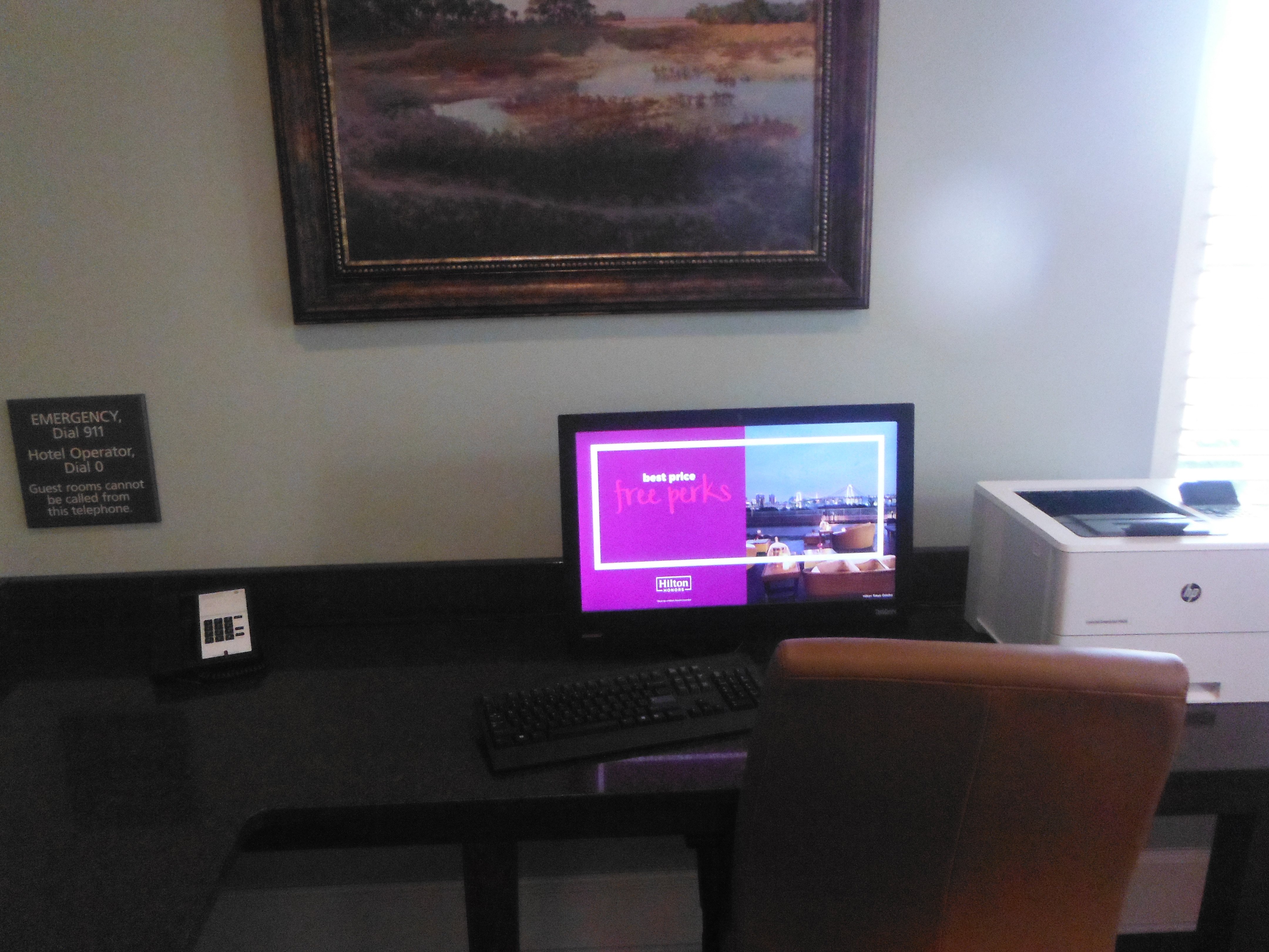 Hampton Inn & Suites Charleston Airport-商务中心/多功能厅
