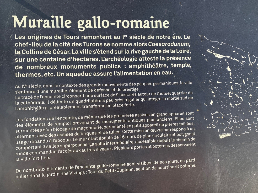 Enceinte gallo-Romaine-图尔必去景点