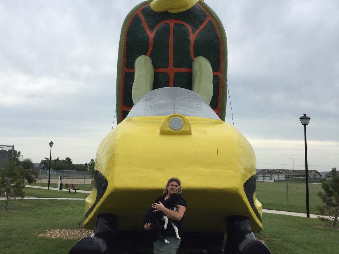 Tommy Turtle Statue-Bottineau必去景点