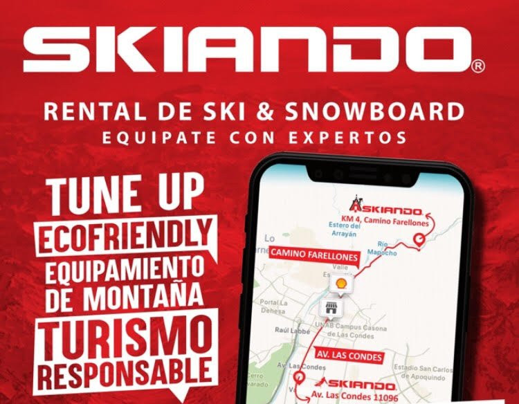 Skiando en Ruta-Farellones必去景点