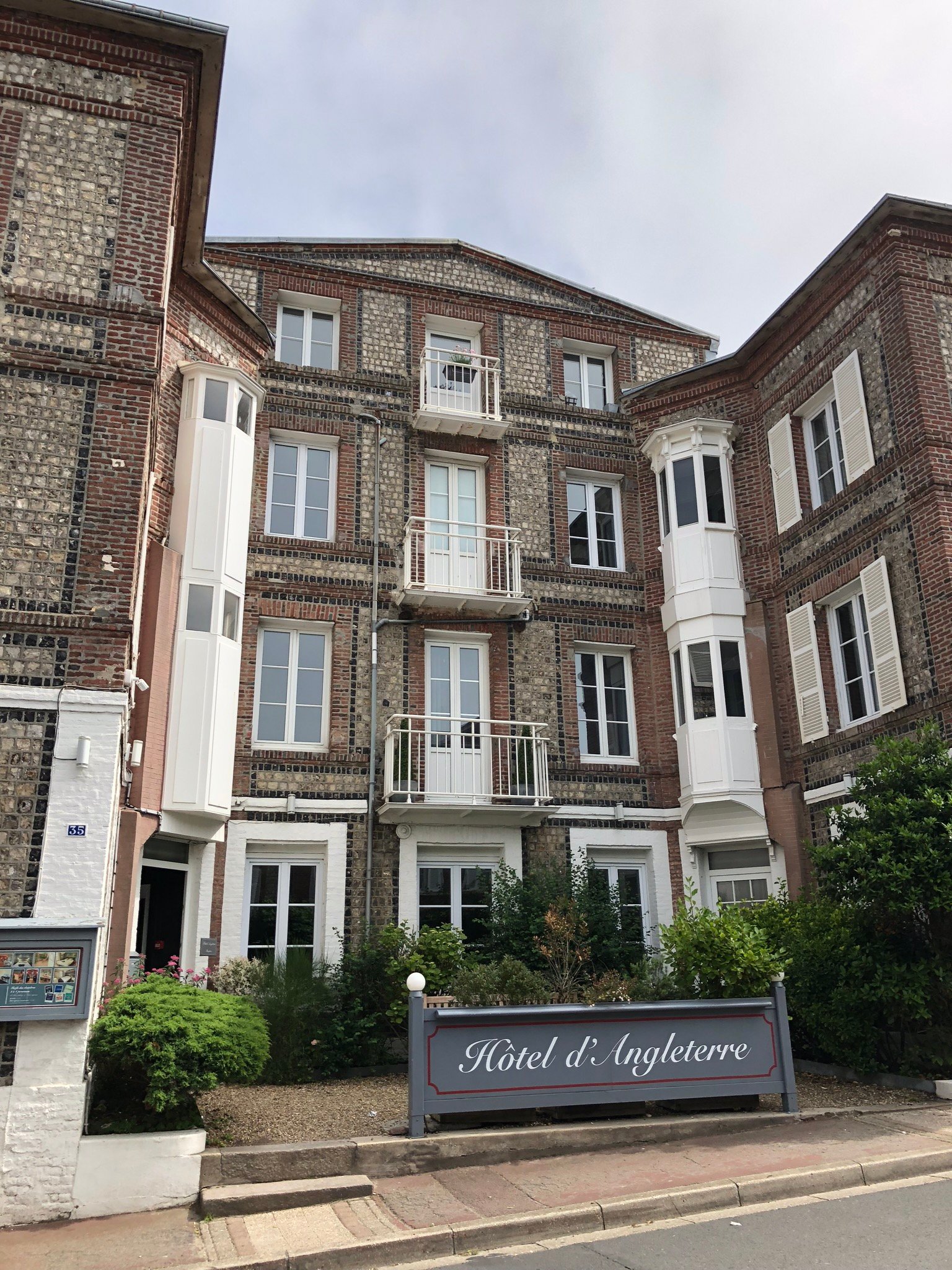 Hotel d'Angleterre Etretat-浴室