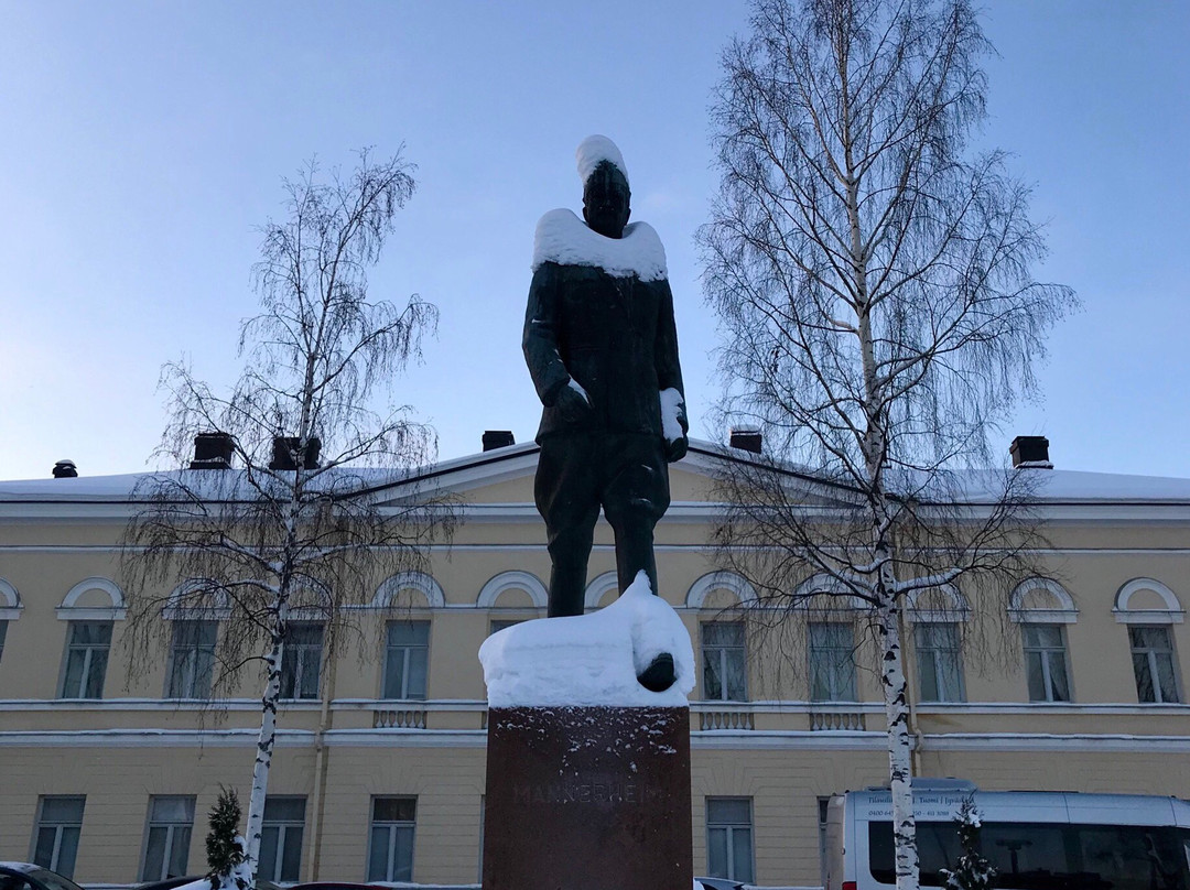 Mannerheim Statue-Mikkeli必去景点