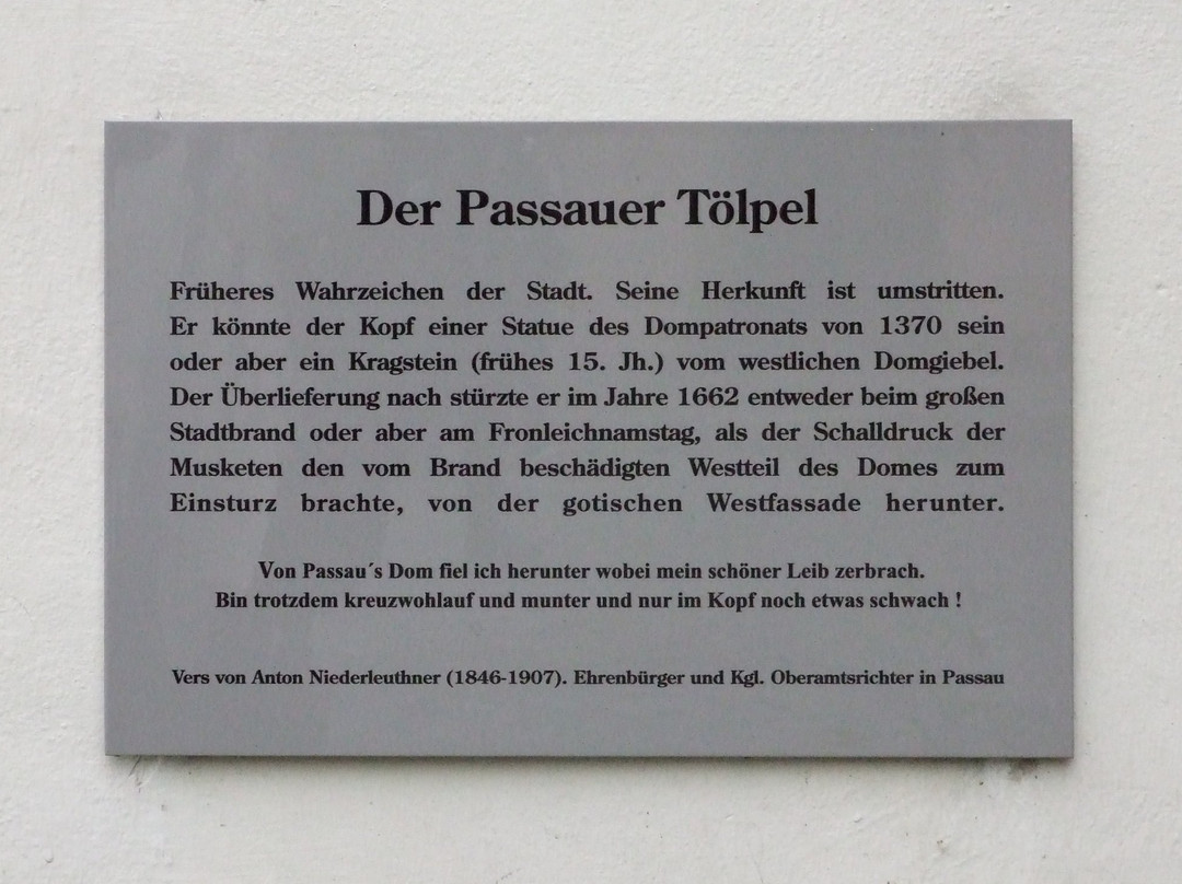 Der Passauer Tölpel景点图片