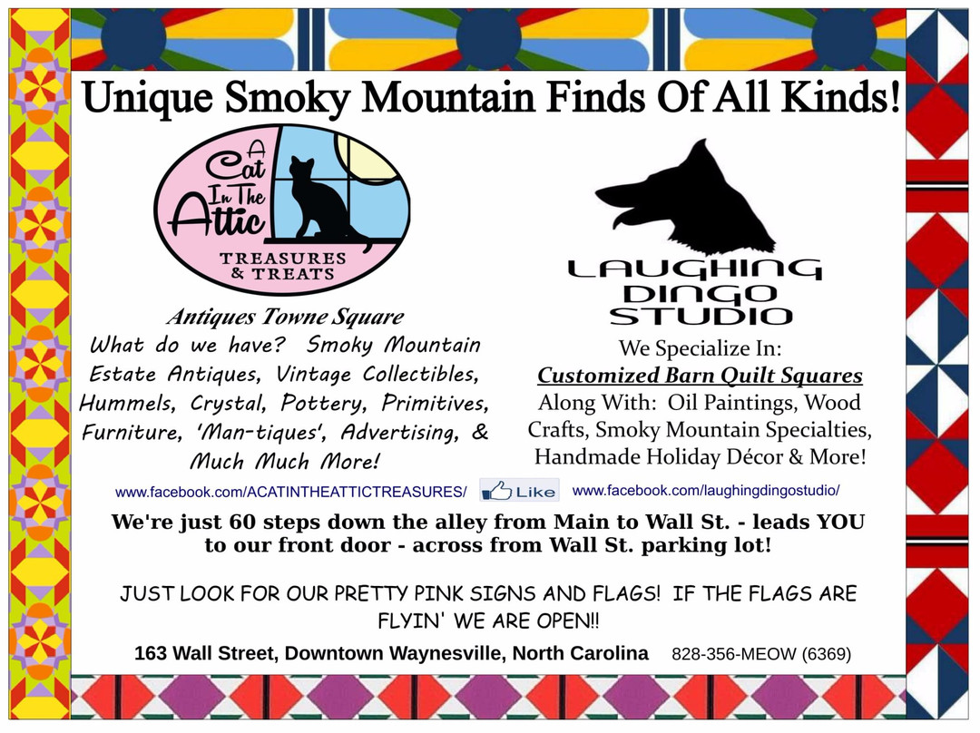 A Cat In The Attic Treasures & Treats Antiques Towne Square-韦恩斯维尔必去景点