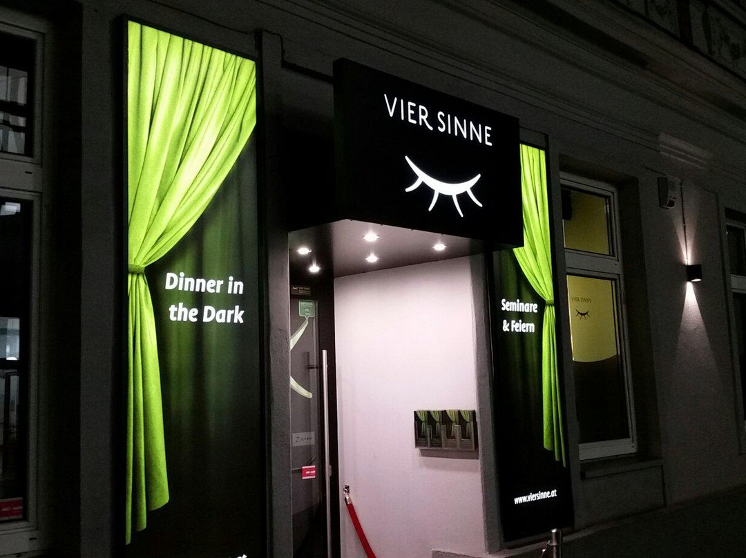 Vier Sinne - Dinner in the Dark Wien