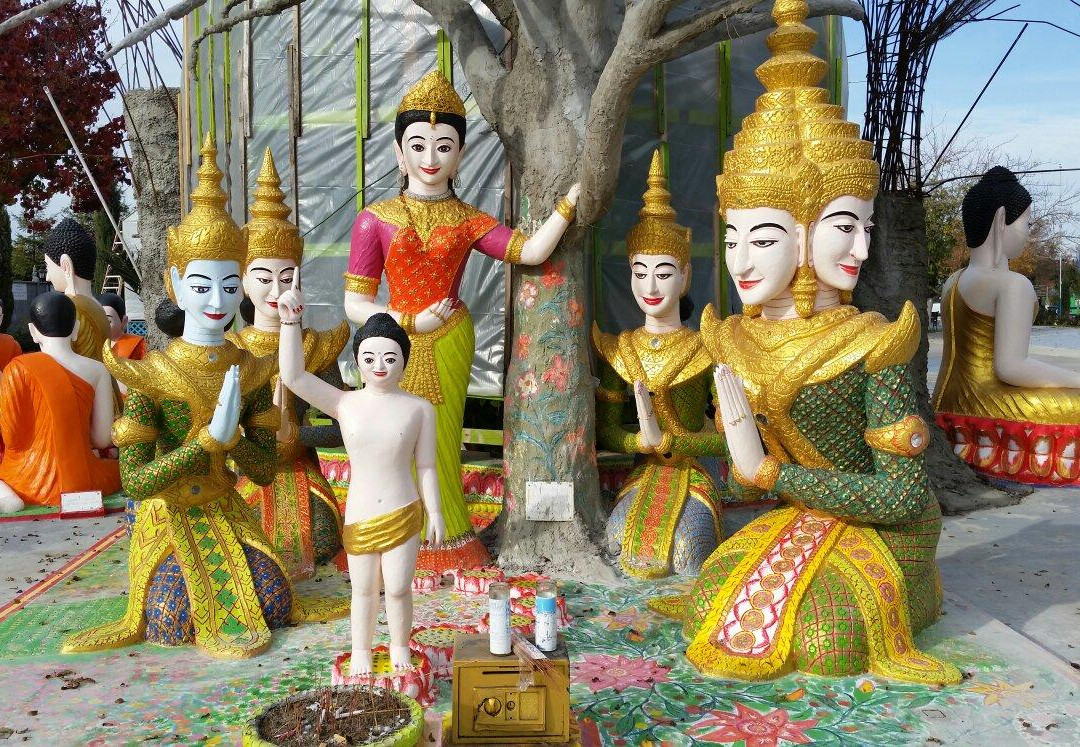 Wat Dhammararam Buddhist Temple-斯托克顿必去景点