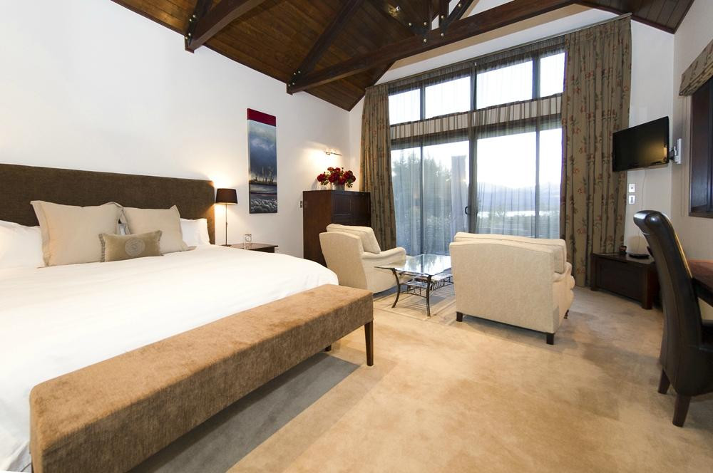 Lake Hawea酒店住宿-田浴池豪华别墅