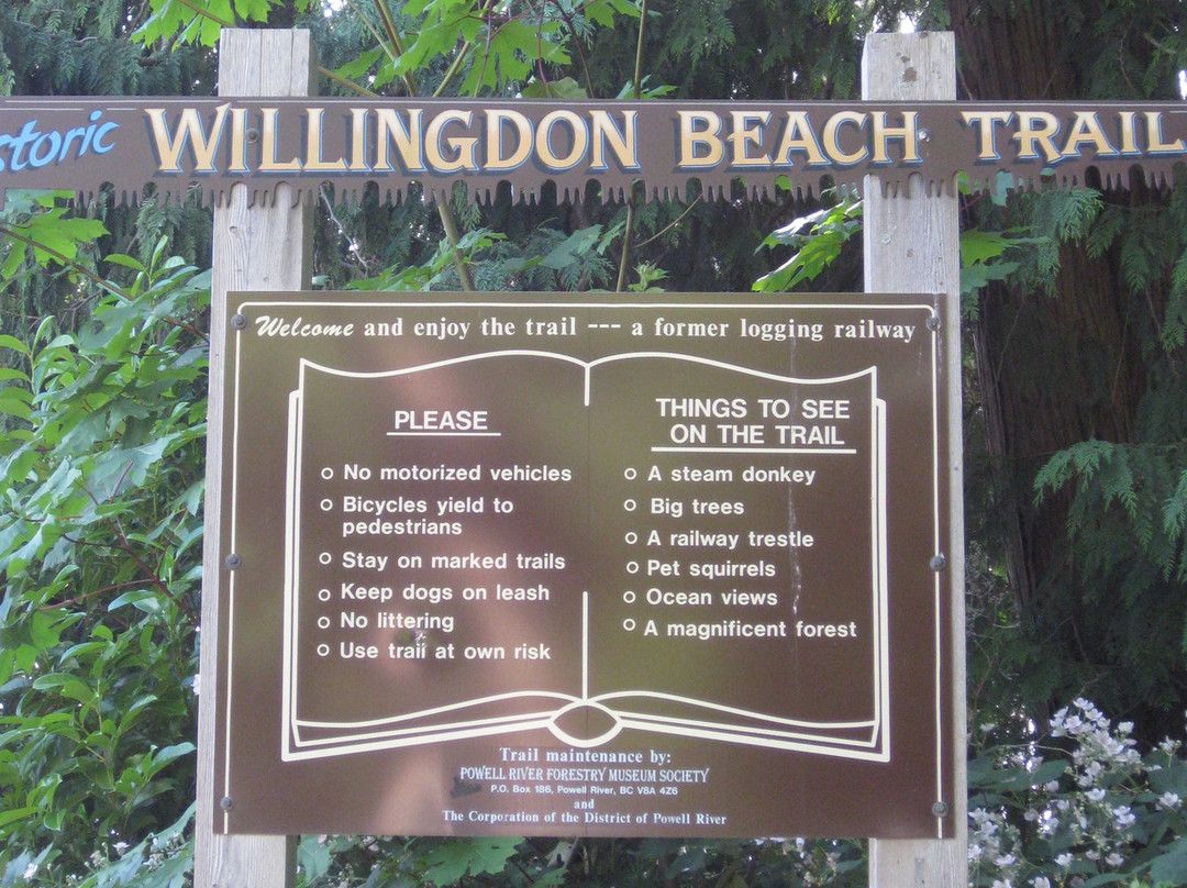 Willingdon Beach Trail-鲍威尔里弗必去景点
