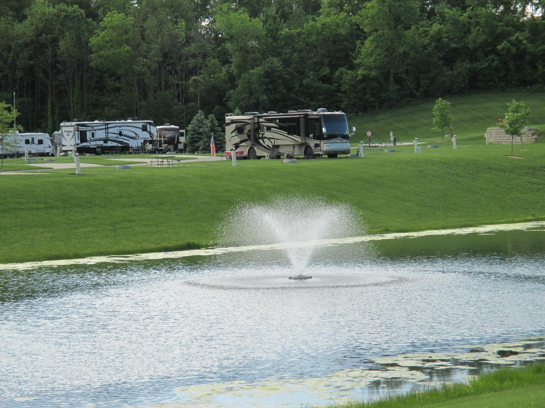 Sun Retreats Gun Lake