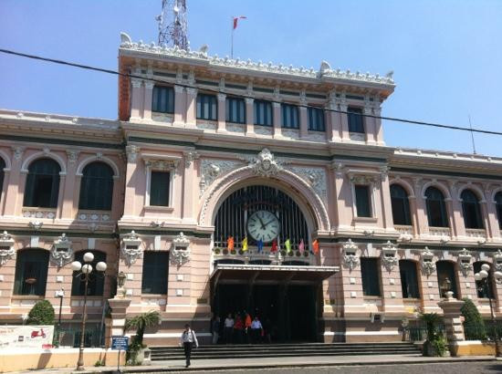 胡志明巿中央邮局-胡志明市必去景点