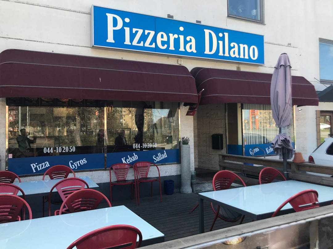 Fjalkinge餐馆和美食-Pizzeria Dilano