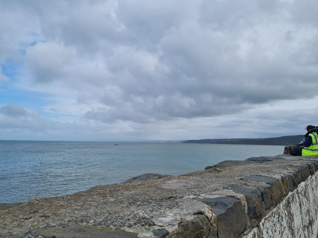 New Quay Beach. Wales-纽基必去景点