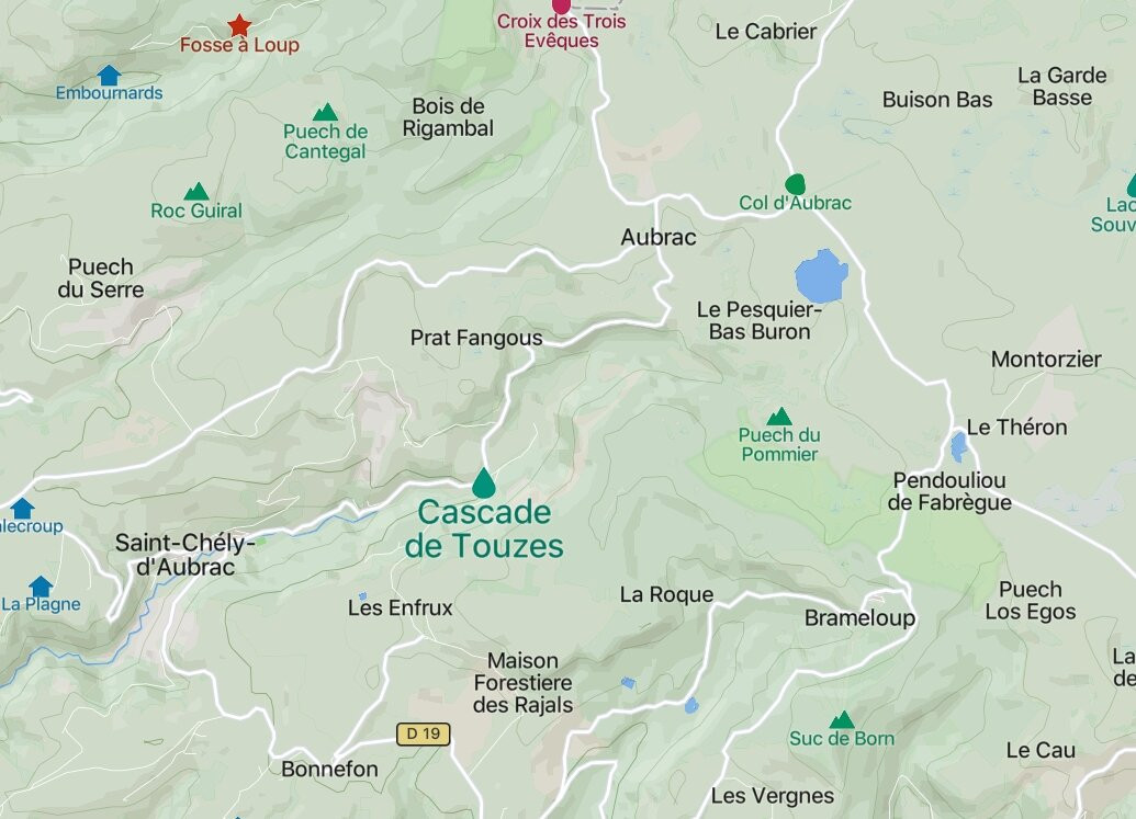 Cascades des Touzes
