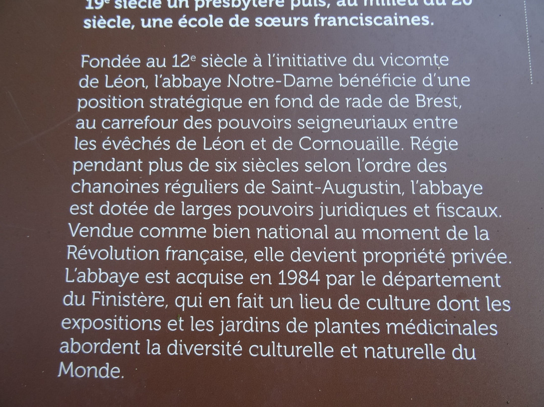 Abbaye De Daoulas-Daoulas必去景点