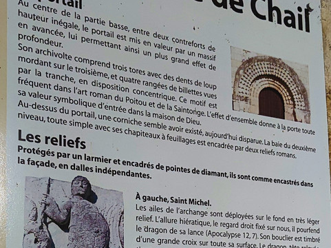 Église Saint-Pierre et Saint-Paul de Chail à Fontivillié-Fontivillie必去景点