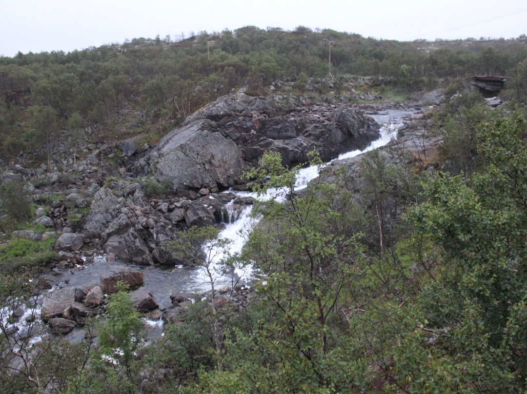 Waterfall On The Titovka River-Titovka必去景点