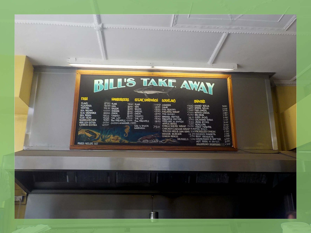 Bill's Takeaway Fish And Chip Shop