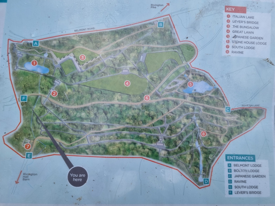 Rivington Terraced Gardens-Rivington必去景点