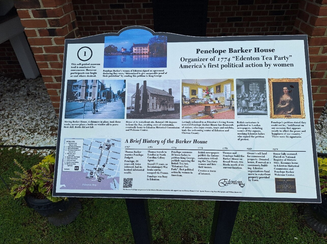 Barker House-Edenton必去景点