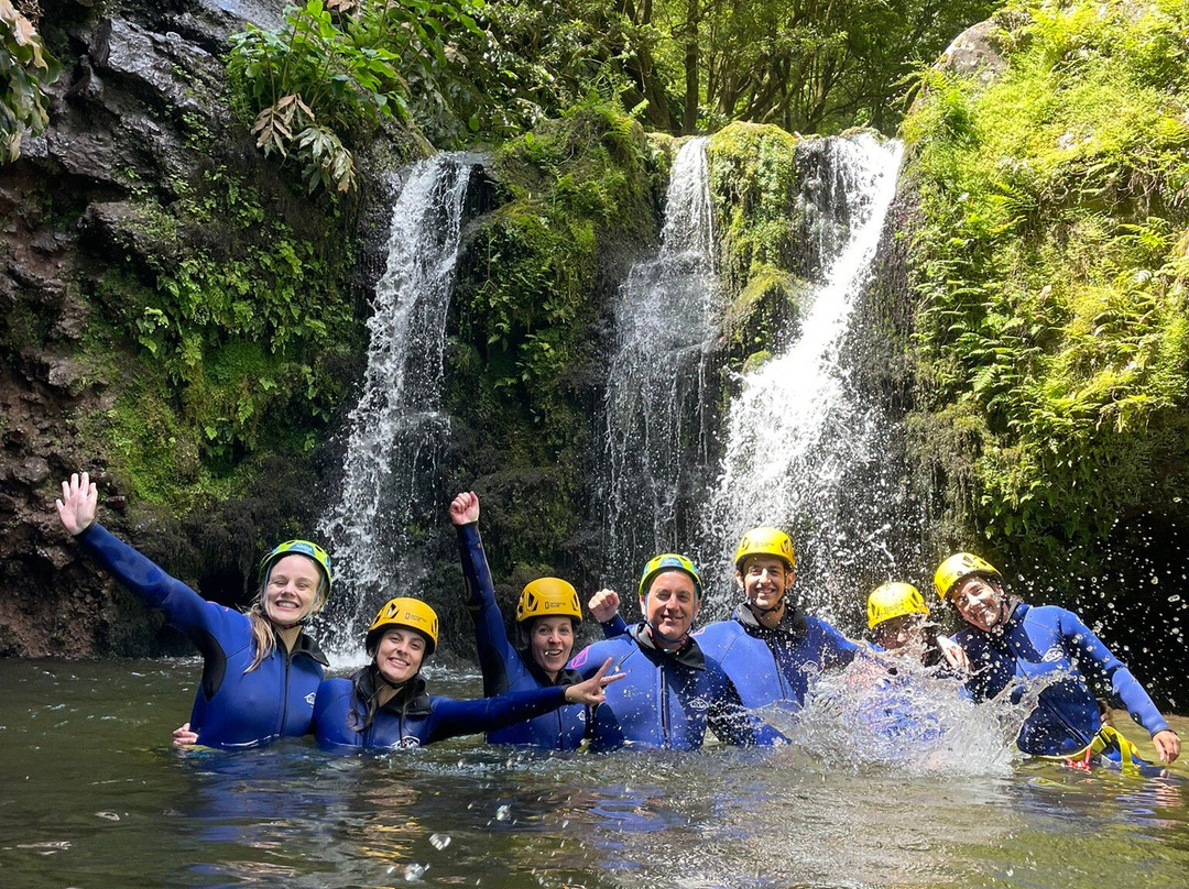 São Miguel: Experiência de Canyoning na Ribeira dos Caldeirões-Nordeste必去景点