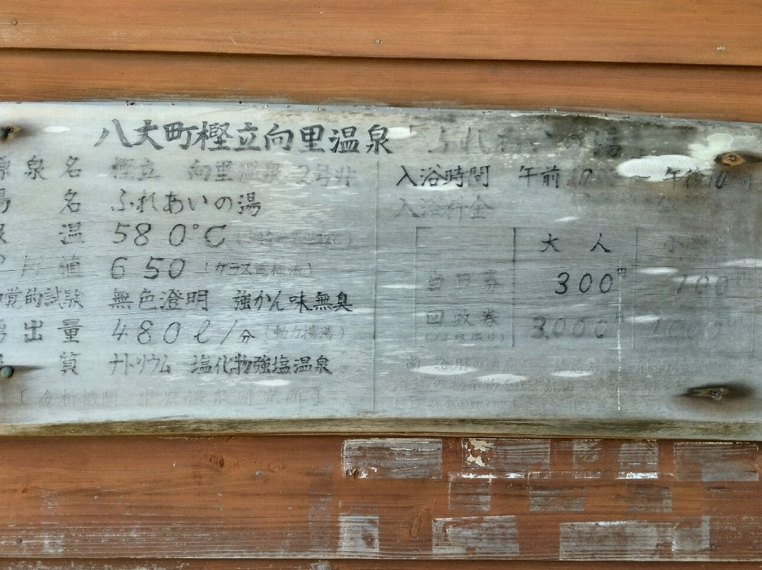 Fureai no Yu-八丈町必去景点