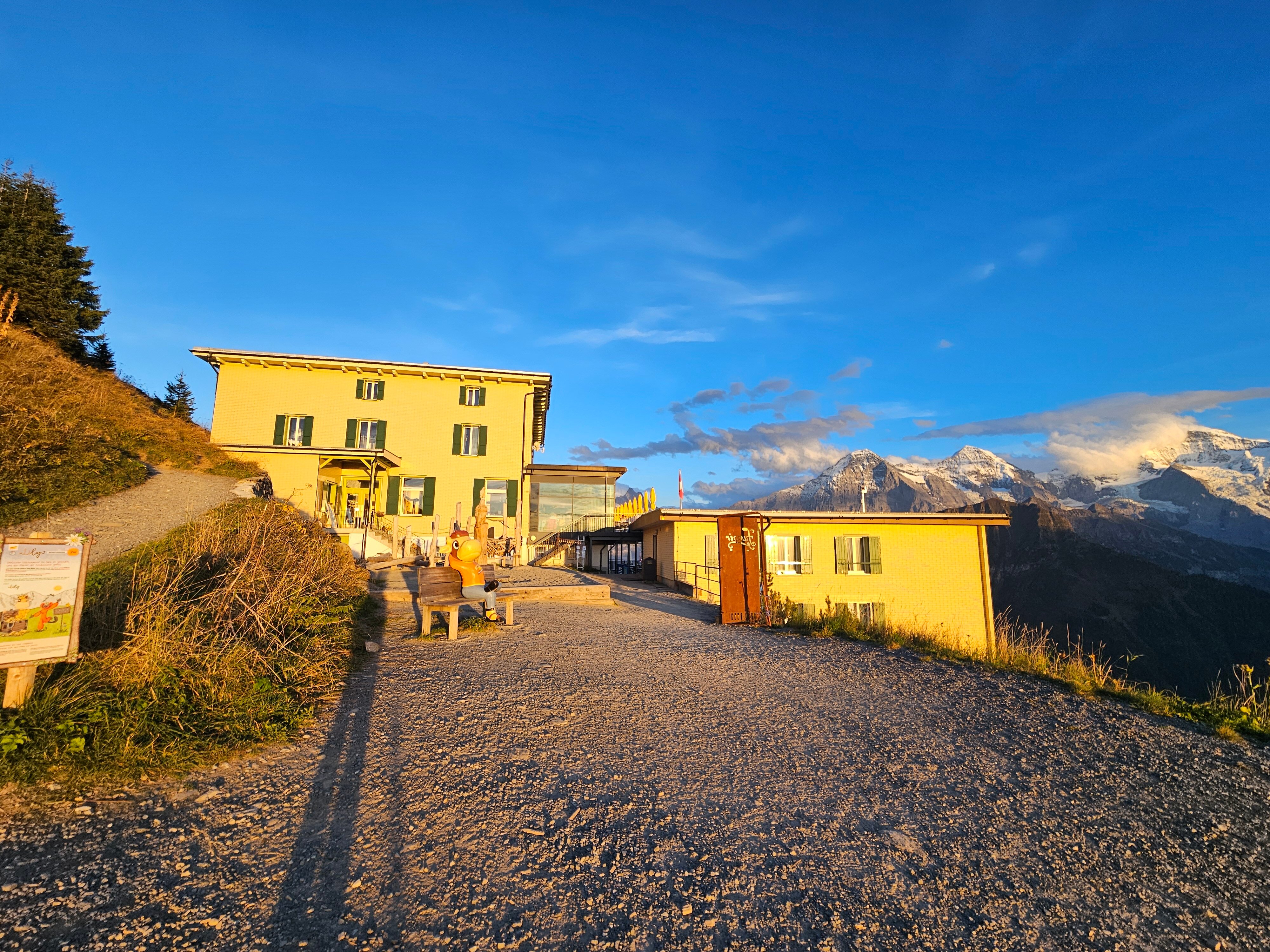 Berghotel Schynige Platte-浴室