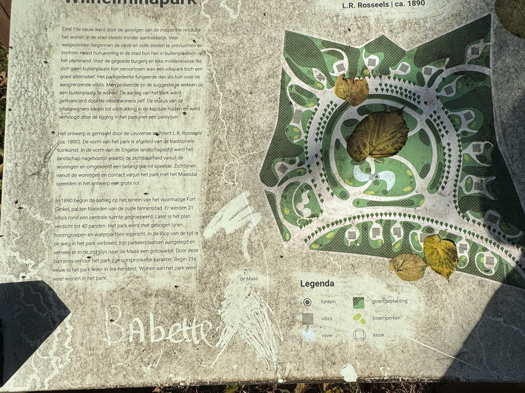 Wilhelminapark-芬洛必去景点