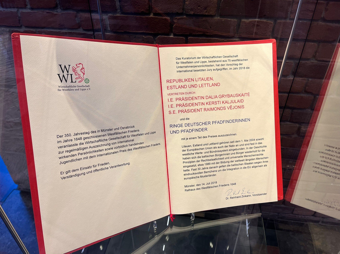 Historisches Rathaus Münster-明斯特必去景点