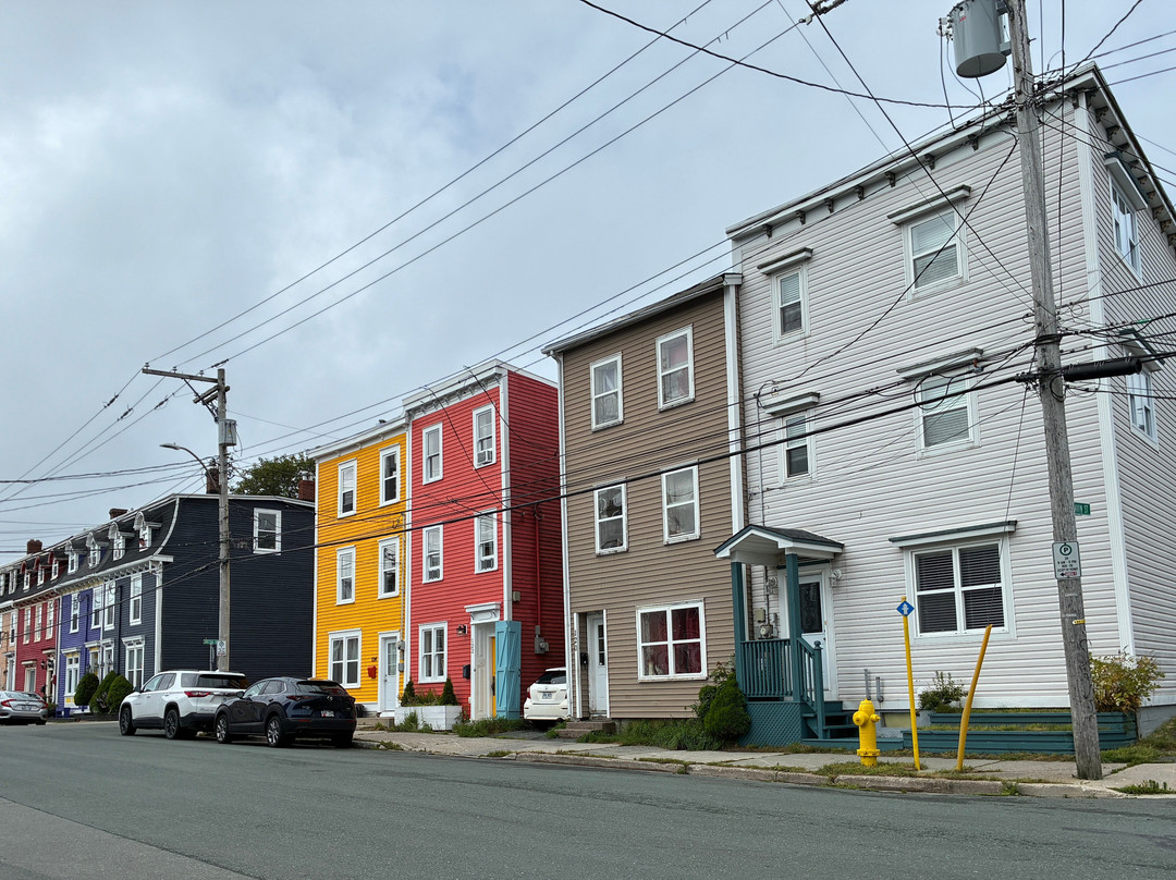 Jellybean Row Houses-圣约翰必去景点