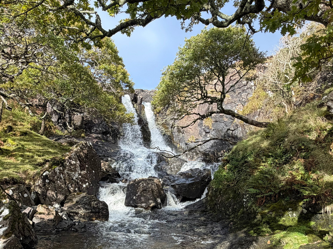 Eas Fors Waterfall-马尔岛必去景点