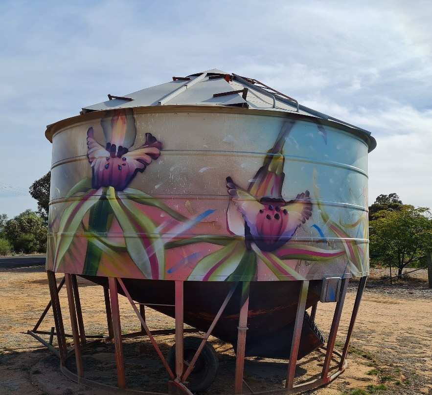 Woomelang Mobile Silo Art
