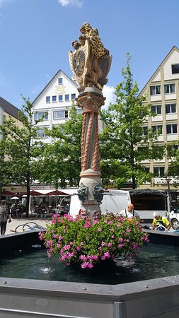 Löwenbrunnen-乌尔姆必去景点