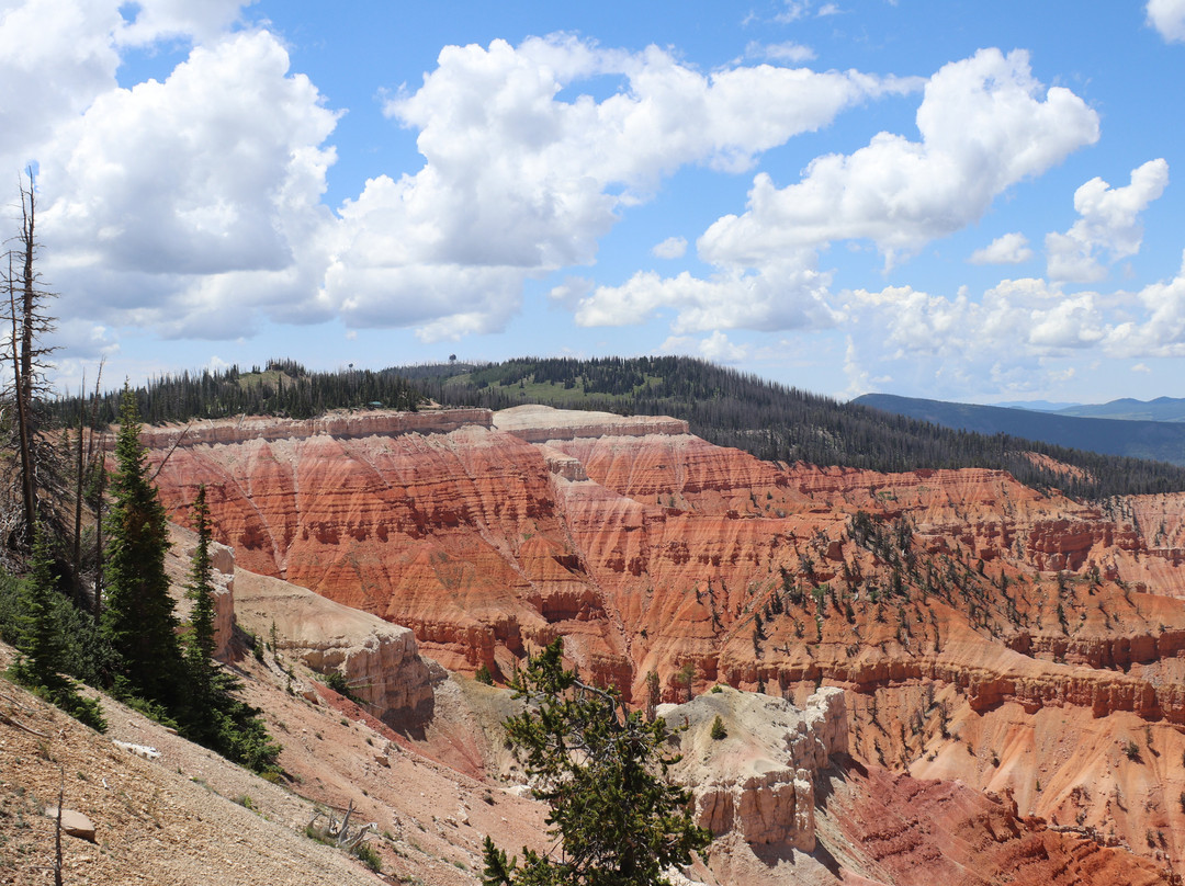 Sunset View Overlook at Cedar Breaks National Monument-锡达城必去景点