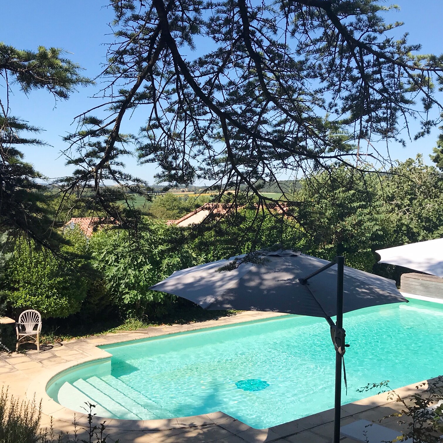 Domaine du Moment-泳池