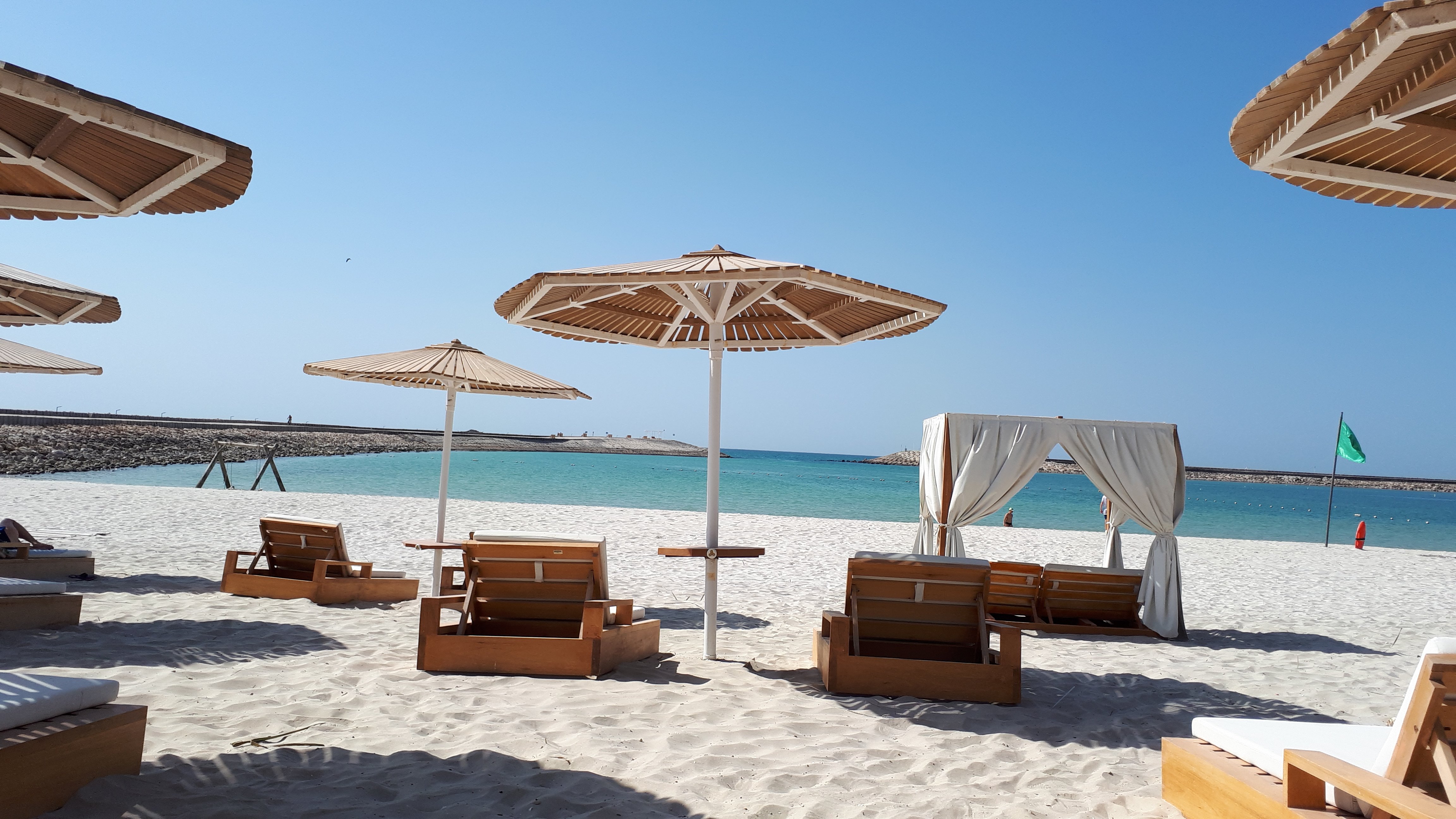 Beach Resort Salalah-泳池