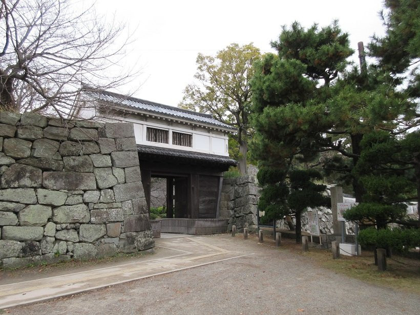 Wakayama Castle Okaguchi Gate-和歌山市必去景点