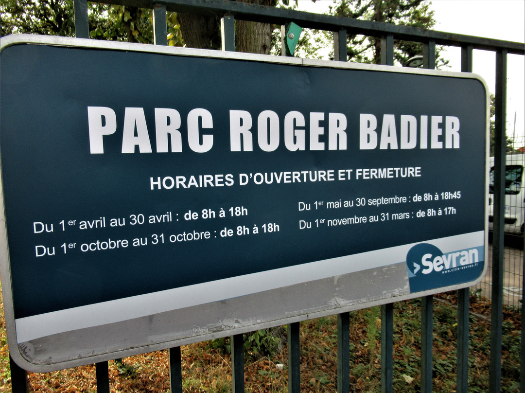 Parc Badier-Sevran必去景点