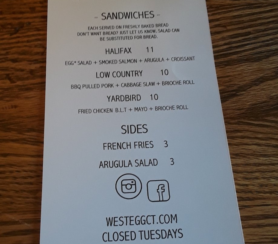 West Egg Bakery & Cafe