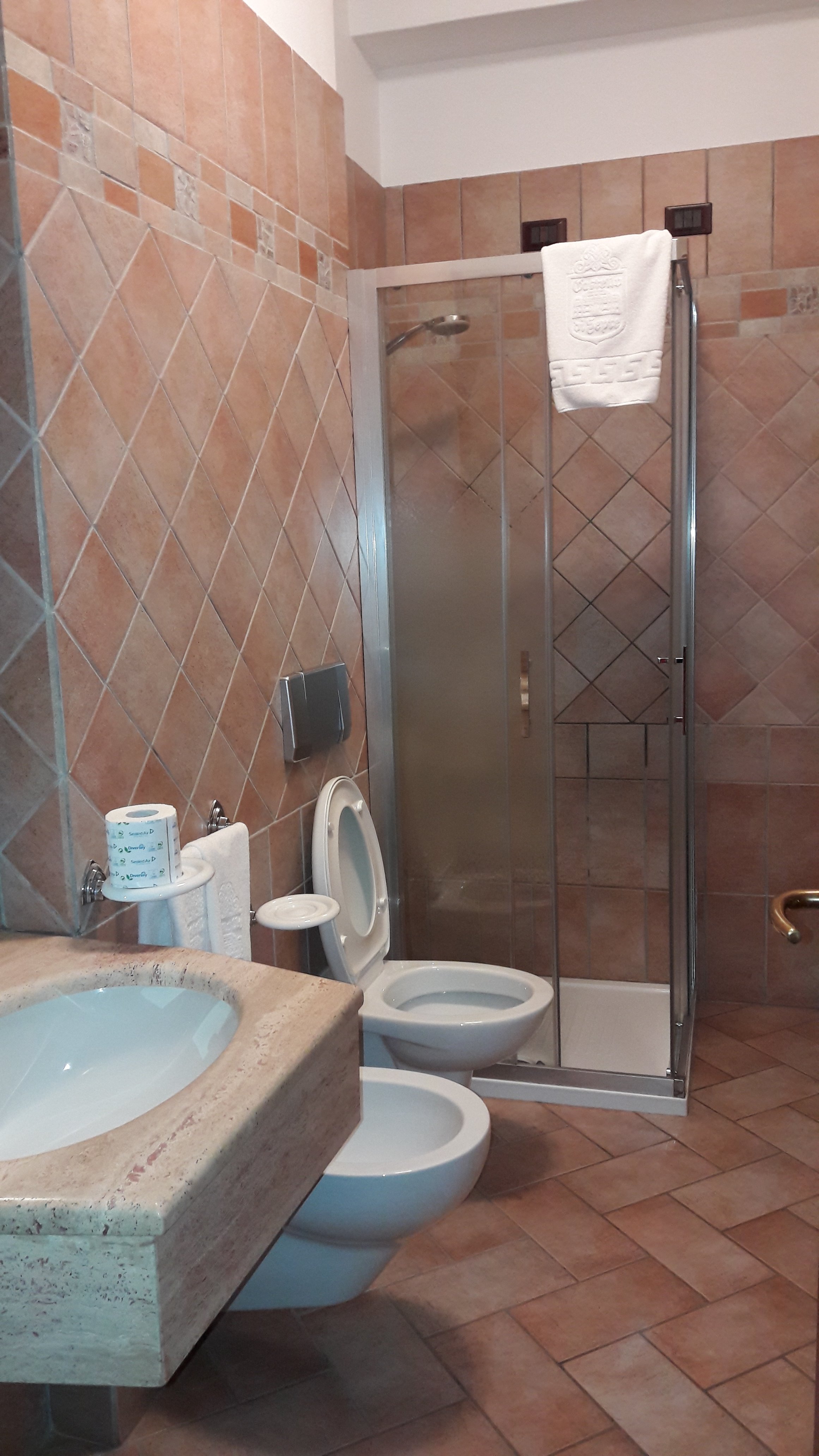 Hotel Castello di Septe-浴室