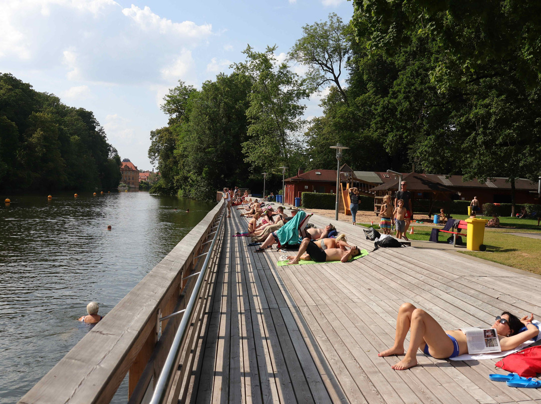 Flussbad Hainbadestelle景点图片
