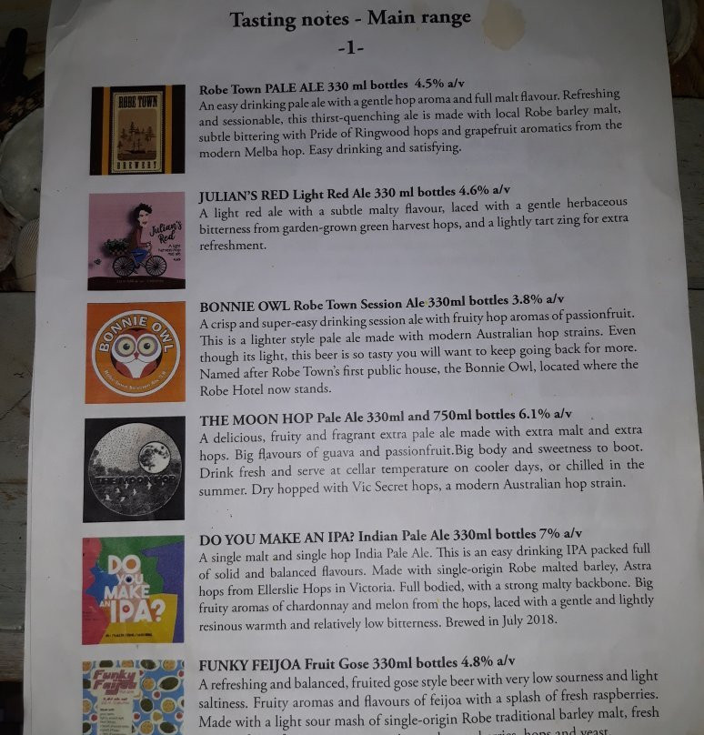 Robe Town Brewery-罗布必去景点