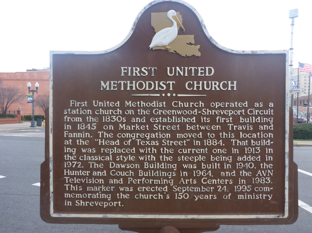 First United Methodist Church-什里夫波特必去景点