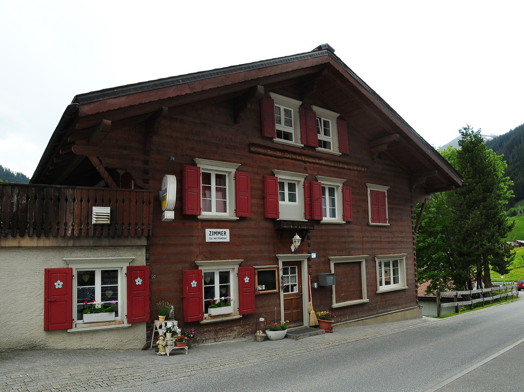 St. Antonien酒店住宿-Berggasthaus Gemsli