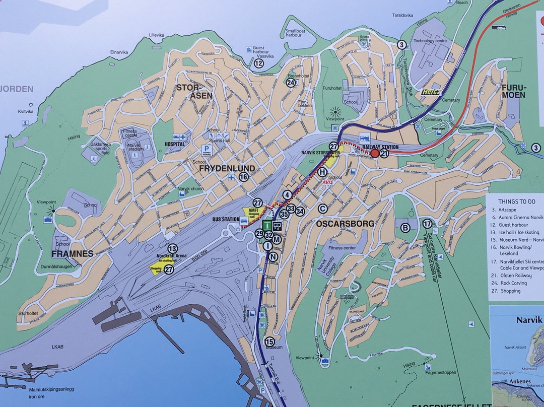 Narvik Train Station景点图片