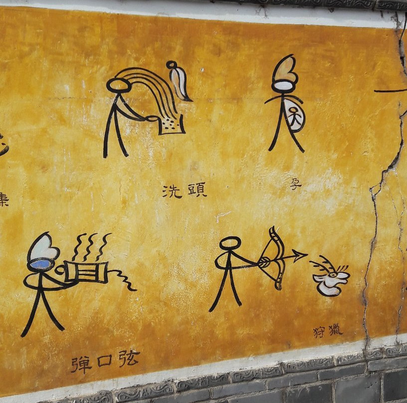 丽江壁画景点图片